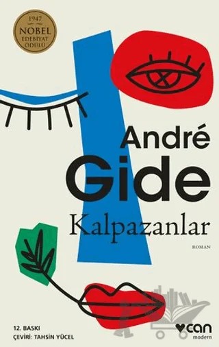 Kalpazanlar – Andre Gide – Can Yayınları kitap kapağı