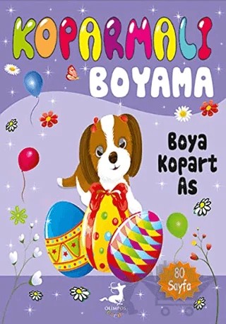 Koparmalı Boyama 4 – Kolektif – Olimpos Çocuk kitap kapağı