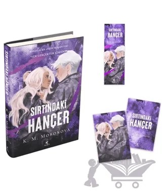 Sırtındaki Hançer – K. M. Moronova – Pukka Yayınları kitap kapağı