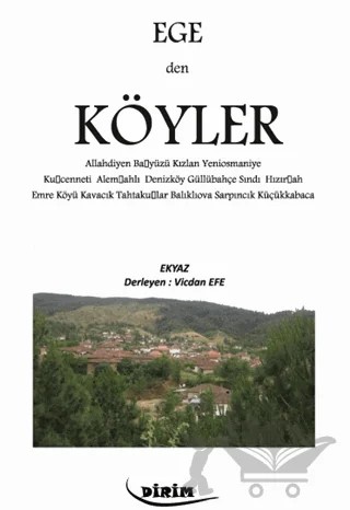 Ege'den Köyler – Vicdan Efe – Neziher Yayınları kitap kapağı