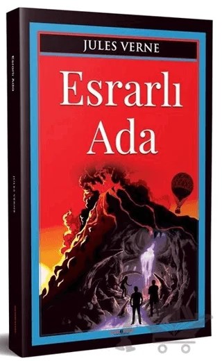Esrarlı Ada – Jules Verne – Sıfır6 Yayınevi kitap kapağı