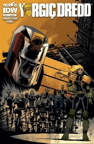 Yargıç Dredd 11: Kapak A – Presstij Kitap kitap kapağı