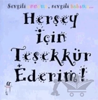 Herşey İçin Teşekkür Ederim! – Billy Bulanti – Oğlak Yayıncılık kitap kapağı