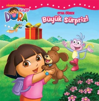 Dora Oyna Öğren Büyük Sürpriz! – Kolektif – Doğan Egmont Yayıncılık kitap kapağı