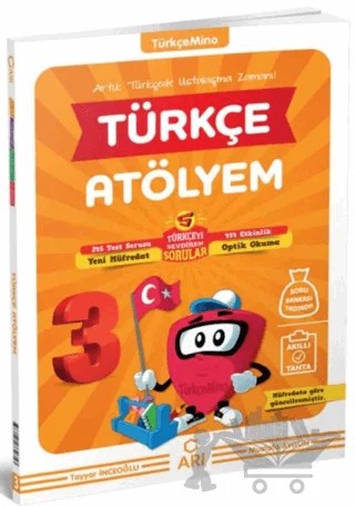 3. Sınıf TürkçeMino Türkçe Atölyem 3. Sınıf – Kolektif – Arı Yayıncılık kitap kapağı