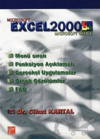 Excel 2000 Microsoft Office – Cihat Kartal – Gazi Kitabevi kitap kapağı