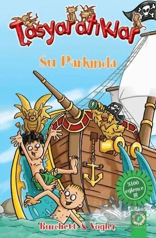 Taşyaratıklar Su Parkında – Burchett, Vogler – Artemis Yayınları kitap kapağı
