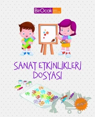Sanat Etkinlikleri Dosyası (48 Ay) – Elif Alkan – Bir Ocak Yayınları kitap kapağı