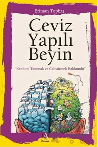 Ceviz Yapılı Beyin – Eriman Topbaş – Panama Yayıncılık kitap kapağı
