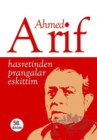 Hasretinden Prangalar Eskittim – Ahmed Arif – Everest Yayınları kitap kapağı