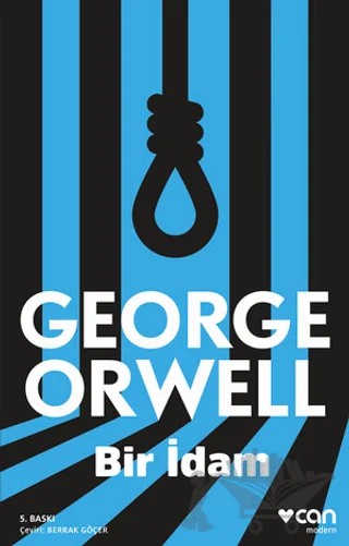 Bir İdam – George Orwell – Can Yayınları kitap kapağı