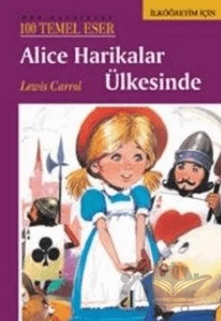 Alice Harikalar Ülkesinde – Lewis Carroll – Damla Yayınevi kitap kapağı