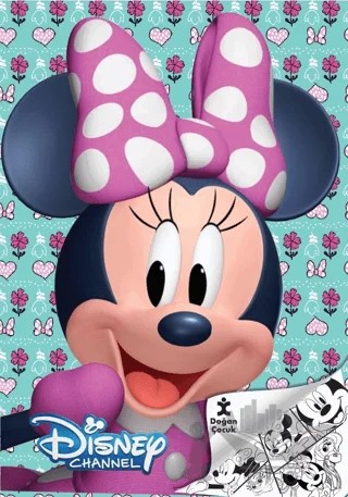 Disney Süslü Minnie Boyama Kitabı – Kolektif – Doğan Çocuk kitap kapağı