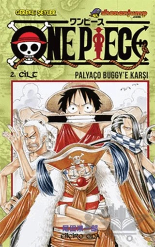 One Piece 2. Cilt – Eiiçiro Oda – Gerekli Şeyler Yayıncılık kitap kapağı