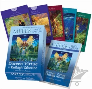 Melek Tarot Kartları – Doreen Virtue – Butik Yayınları kitap kapağı