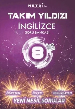 8. Sınıf İngilizce Takım Yıldızı Soru Bankası – Kolektif – Netbil Yayıncılık kitap kapağı