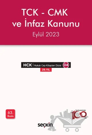 TCK - CMK ve İnfaz Kanunu – Kolektif – Seçkin Yayıncılık kitap kapağı
