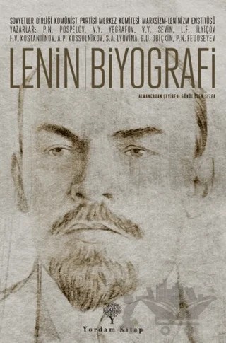 Lenin Biyografi – P. N. Pospelov – Yordam Kitap kitap kapağı