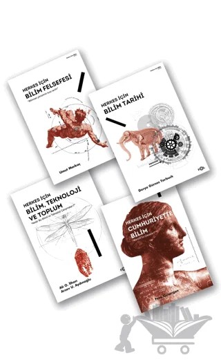 Herkes İçin Bilim Seti (4 Buklet Kitap) – Derya Gürses Tarbuck, Feza Günergun, Ali O. İlhan, Arsev U. Aydınoğlu, Umut Morkoç – Fol Kitap kitap kapağı