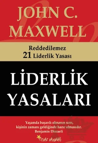 Liderlik Yasaları – John C. Maxwell – Beyaz Yayınları kitap kapağı