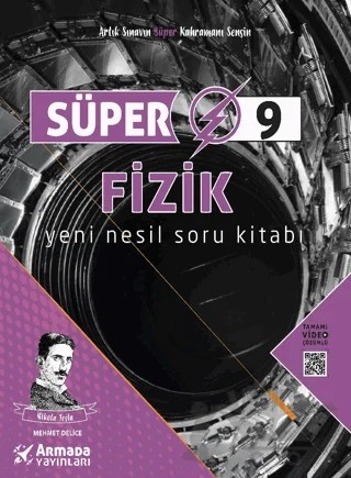 Süper 9 Fizik Soru Bankası – Mehmet Delice – Armada Yayınları kitap kapağı