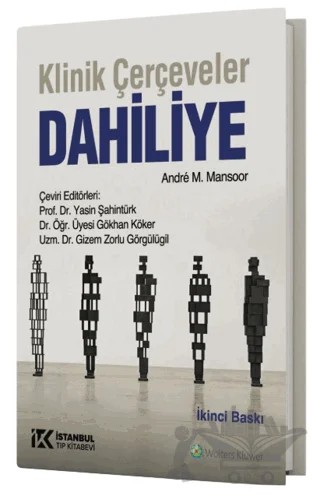Klinik Çerçeveler Dahiliye – Andre M. Mansoor – İstanbul Tıp Kitabevi kitap kapağı