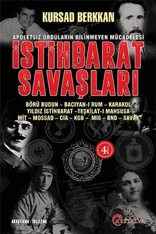 İstihbarat Savaşları – Kürşad Berkkan – Eftalya Kitap kitap kapağı
