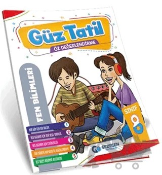 8. Sınıf Fen Bilimleri Güz Tatil Kitabı – Kolektif – Gezegen Yayıncılık kitap kapağı