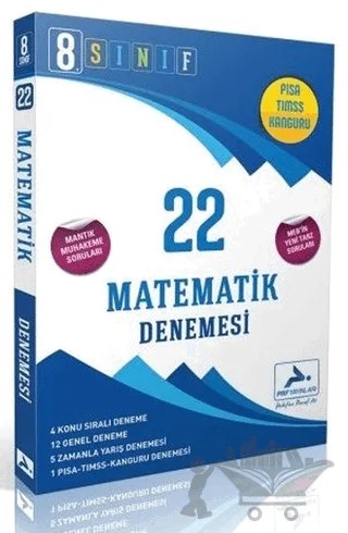 8. Sınıf LGS 22 Matematik Denemesi – Kolektif – Paraf Yayınları kitap kapağı