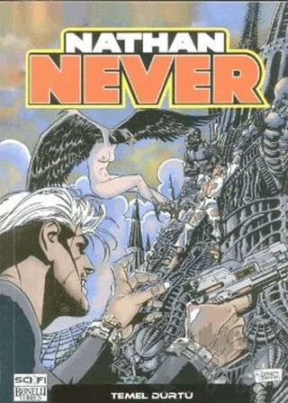 Nathan Never Serisi 8 - Temel Dürtü – Michele Medda – Çizgi Düşler Yayınevi kitap kapağı