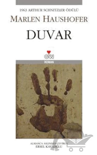 Duvar – Marlen Haushofer – Can Yayınları kitap kapağı