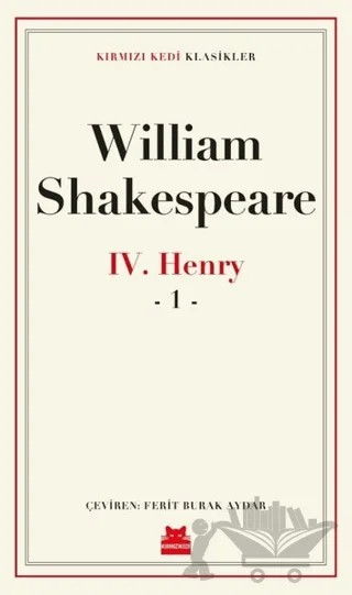 4. Henry - 1 – William Shakespeare – Kırmızı Kedi Yayınevi kitap kapağı