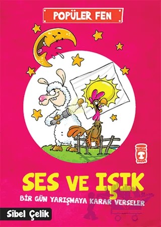 Popüler Fen - Ses ve Işık – Sibel Çelik – Timaş Çocuk kitap kapağı