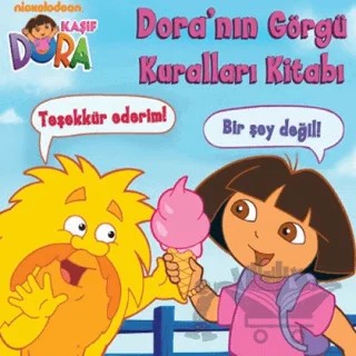 Kaşif Dora - Dora’nın Görgü Kuralları Kitabı – Christine Ricci – Doğan Egmont Yayıncılık kitap kapağı