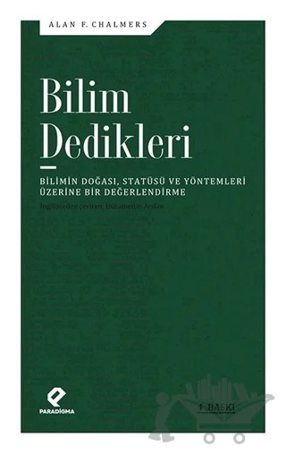 Bilim Dedikleri – Alan F. Chalmers – Paradigma Yayıncılık kitap kapağı