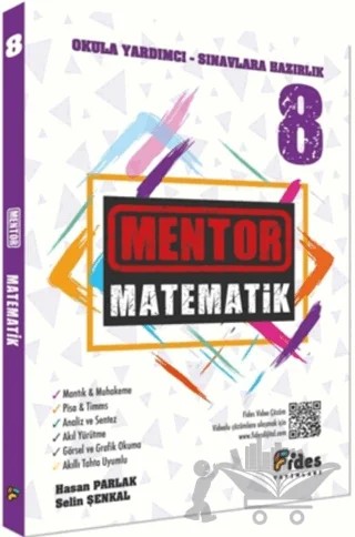 8. Sınıf Mentor Matematik Soru Bankası – Hasan Parlak, Selin Şenkal – Fides Yayıncılık kitap kapağı