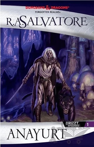 Anayurt - Drizzt Efsanesi 1 – R. A. Salvatore – İthaki Yayınları kitap kapağı