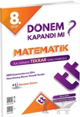 8. Sınıf Matematik İlk Dönem Tekrar Fasikülü – Kolektif – Talentteam Yayıncılık kitap kapağı