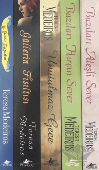 Teresa Medeiros Romantik Kitaplar Serisi Takım Set (5 Kitap) – Teresa Medeiros – Pegasus Yayınları kitap kapağı