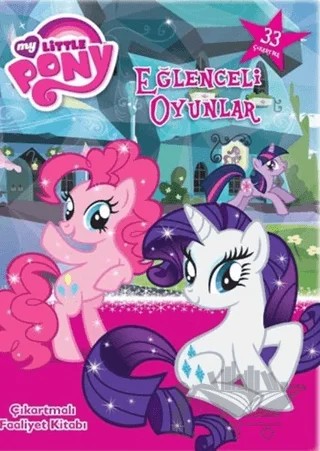 My Little Pony Eğlenceli Oyunlar – Kolektif – Doğan Egmont Yayıncılık kitap kapağı