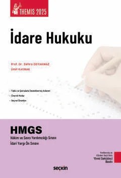 THEMIS – İdare Hukuku Konu Kitabı – Zehra Odyakmaz, Ümit Kaymak – Seçkin Yayıncılık kitap kapağı