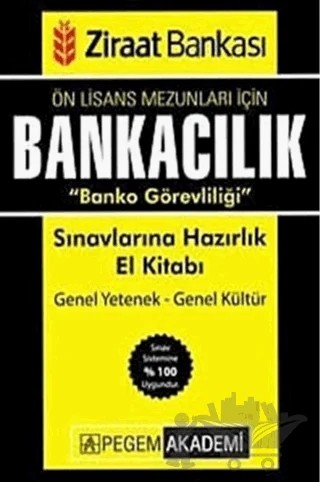Bankacılık Sınavlarına Hazırlık – Kolektif – Pegem Akademi Yayıncılık kitap kapağı