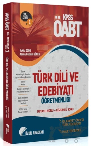 ÖABT Türk Dili ve Edebiyatı 1. Kitap Halk Edebiyatı Konu Anlatımlı Soru Bankası – Yekta Özdil, Asena Gülsüm Güneş – Özdil Akademi Yayınları kitap kapağı