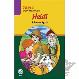 Heidi - Stage 2 – Johanna Spyri – Engin Yayınevi kitap kapağı