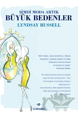 Şimdi Moda Artık Büyük Bedenler – Lyndsay Russell – Kassandra Yayınları kitap kapağı
