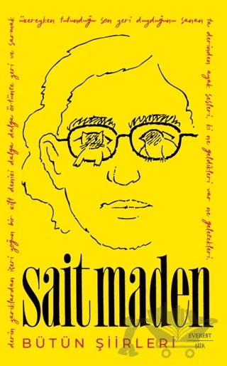 Sait Maden Bütün Şiirleri – Sait Maden – Everest Yayınları kitap kapağı