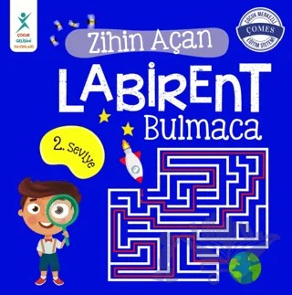 Zihin Açan Labirent Bulmaca 2. Seviye – Kolektif – Çocuk Gelişimi Yayınları kitap kapağı