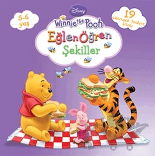 Winnie the Pooh - Eğlen Öğren Şekiller – Kolektif – Doğan Egmont Yayıncılık kitap kapağı