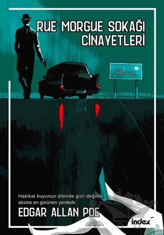 Rue Morgue Sokağı Cinayetleri – Edgar Allan Poe – İndex Yayınları kitap kapağı