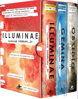 llumınae Dosyaları Serisi Kutulu Özel Set – Amie Kaufman, Jay Kristoff – Pegasus Yayınları kitap kapağı